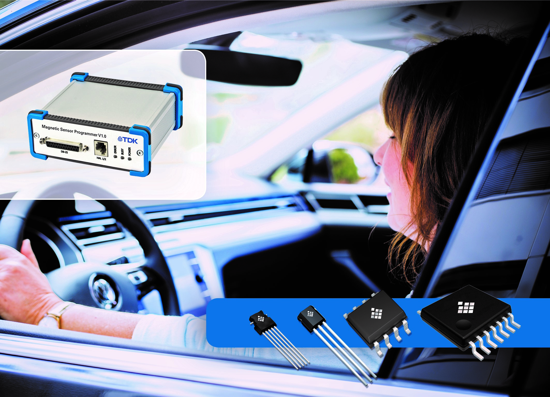 Neues Sensor-Programmiergerät für Hall-Effekt-Sensoren | TDK-Micronas GmbH