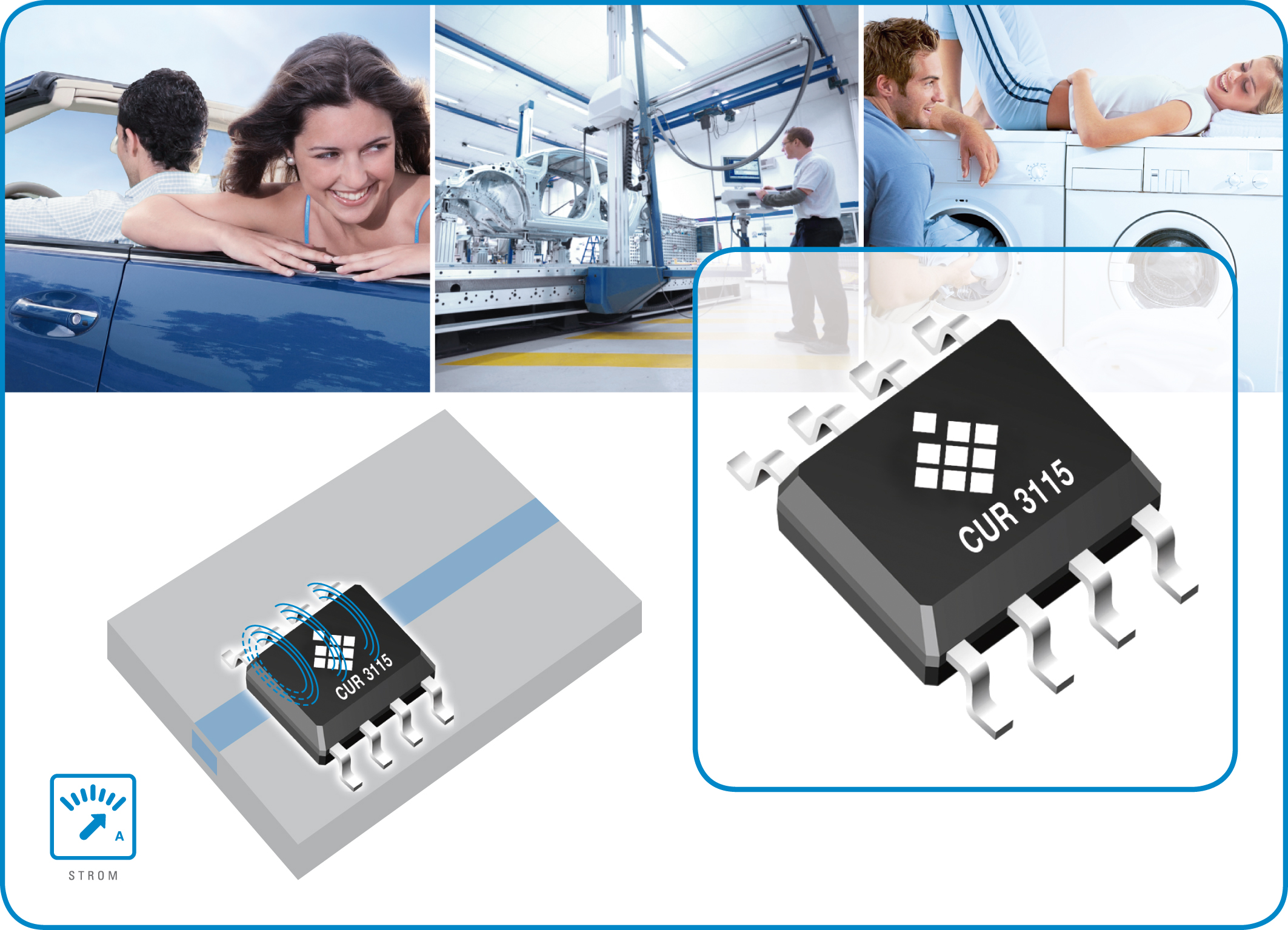 Micronas presents highsensitivity current transducer for use in