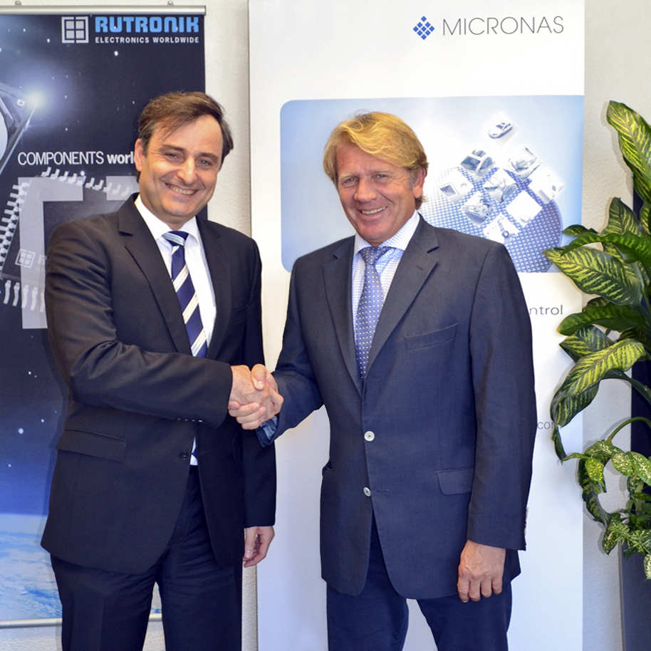 ミクロナス、Rutronik社とグローバルなパートナーシップ契約を締結 | TDK-Micronas GmbH